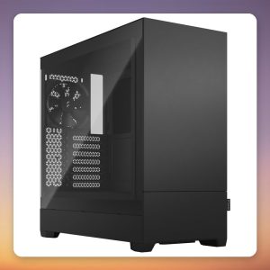 Fractal Design Pop Silent Black TG Clear Tint ATX Midi-Tower Case, Black