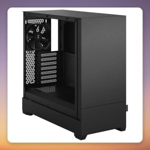 Fractal Design Pop Silent Black TG Clear Tint ATX Midi-Tower Case, Black