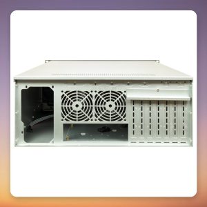 Inter-Tech 4F28 Mining Rack 4U Server Case, 28x 3.5″ Bays, E-ATX, Black