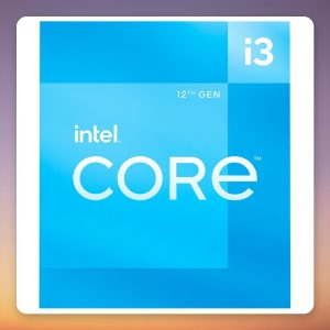 Intel Core i3-12100 4-Core LGA1700 Processor, 3.3-4.3 GHz, Boxed with Cooler