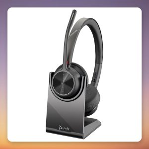HP Poly Voyager 4320 UC Wireless Headset, Black, USB-A, Teams Certified