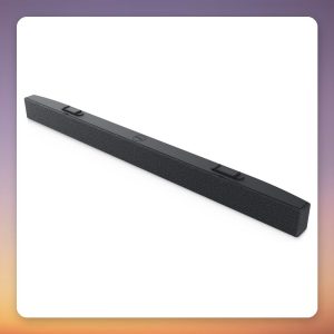Dell Slim Soundbar SB521A 2.0 USB-Powered Monitor Soundbar, Black