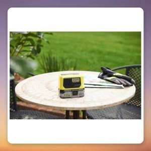 Ryobi ONE+ Mini Bluetooth Speaker 18V, 5W, Green/Black (Battery Not Included)