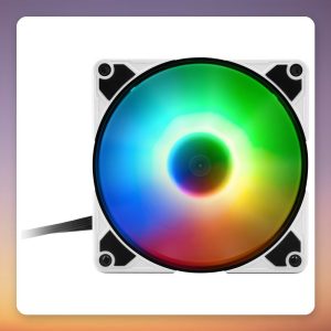Sharkoon SilentStorm 120 PWM RGB 120 mm Case Fan, 400-1400 RPM, ARGB