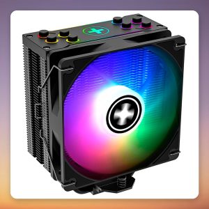 Xilence Performance A+ M704PRO.ARGB 120 mm Single Tower CPU Cooler, Black