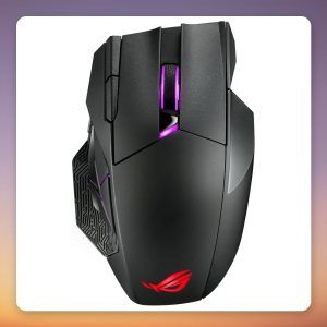 ASUS ROG Spatha X Wireless Gaming Mouse, 19000 DPI, 12 Buttons, Black
