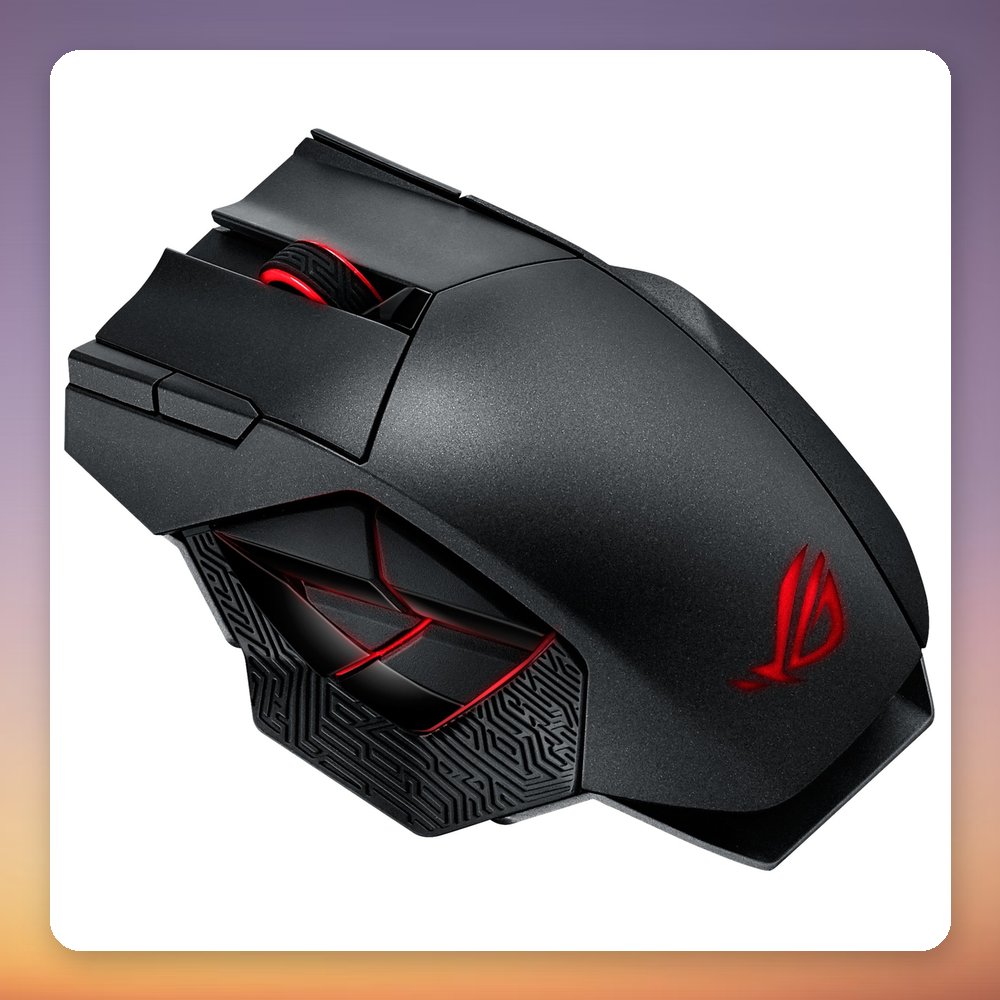 ASUS ROG Spatha X Wireless Gaming Mouse, 19000 DPI, 12 Buttons, Black – image 3