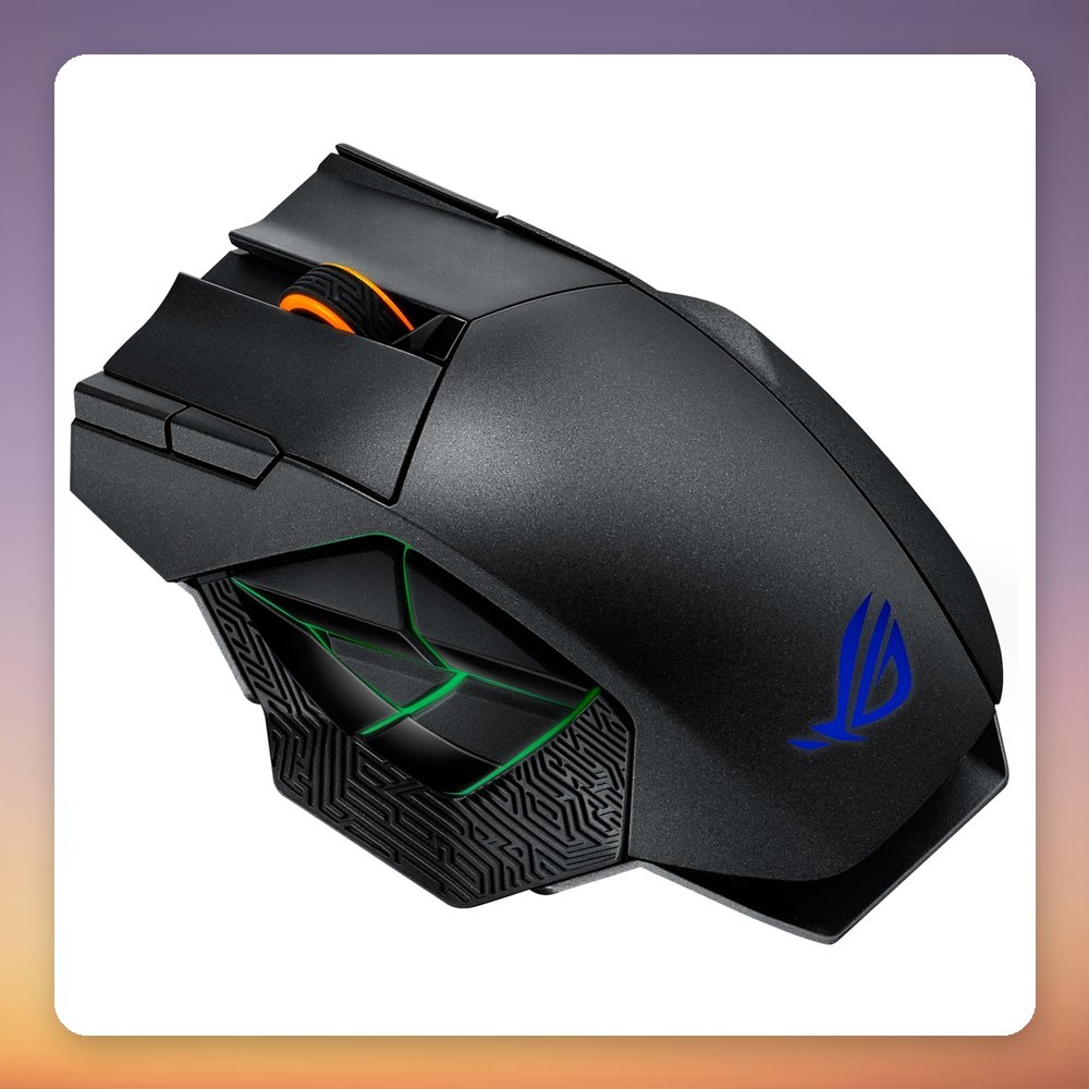 ASUS ROG Spatha X Wireless Gaming Mouse, 19000 DPI, 12 Buttons, Black – image 4