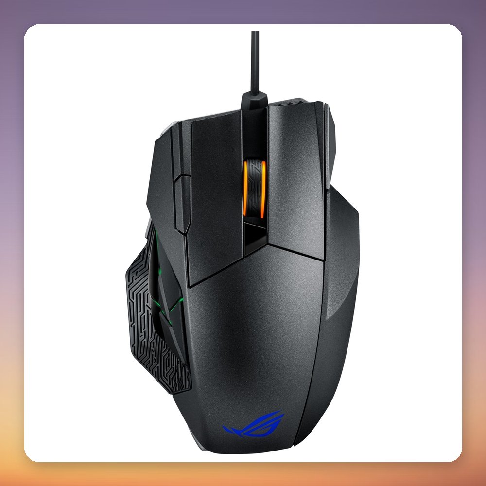 ASUS ROG Spatha X Wireless Gaming Mouse, 19000 DPI, 12 Buttons, Black – image 5