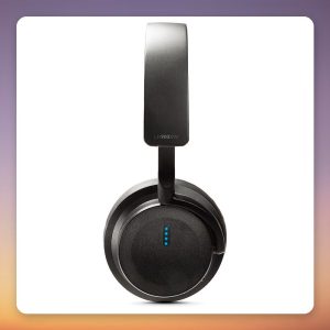 Lindy LH900XW Wireless Over-Ear Headphones, Hybrid ANC, Bluetooth 5.0, Black