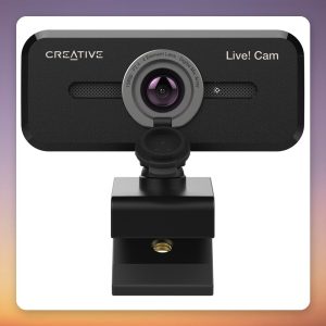 Creative Labs Live! Cam Sync 1080p V2 Full HD USB Webcam, Black