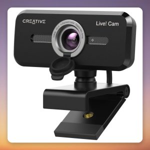 Creative Labs Live! Cam Sync 1080p V2 Full HD USB Webcam, Black
