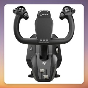 Thrustmaster TCA Yoke Boeing Edition Flight Yoke for Xbox and PC, Black/Grey