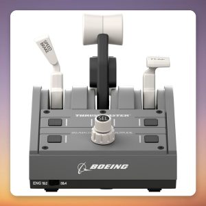 Thrustmaster TCA Quadrant Boeing Edition Throttle Quadrant, Grey, USB, Xbox & PC