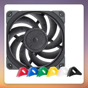 Noctua NF-A12x25 PWM chromax.black.swap 120 mm Fan, Black, 2000 RPM