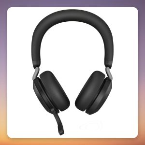 Jabra Evolve2 75 Wireless ANC Headset, Black, USB-A Link380a, UC