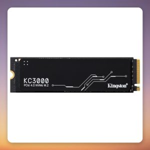 Kingston KC3000 2 TB PCIe 4.0 NVMe M.2 2280 SSD with Heatsink