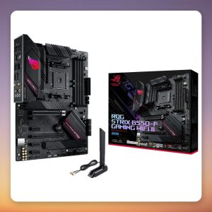 ASUS ROG STRIX B550-F GAMING WIFI II AM4 ATX Motherboard, AMD B550, Wi-Fi 6, 2.5G LAN
