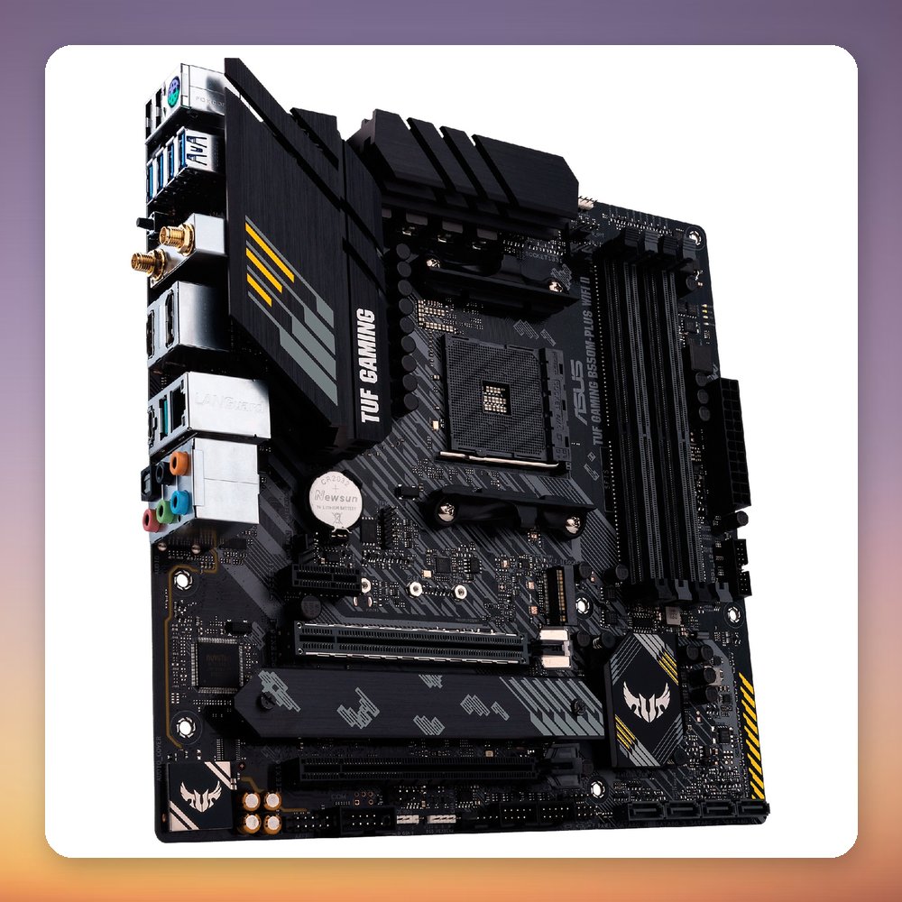 ASUS TUF Gaming B550M-Plus WiFi II AMD B550 AM4 Micro ATX Motherboard – image 3