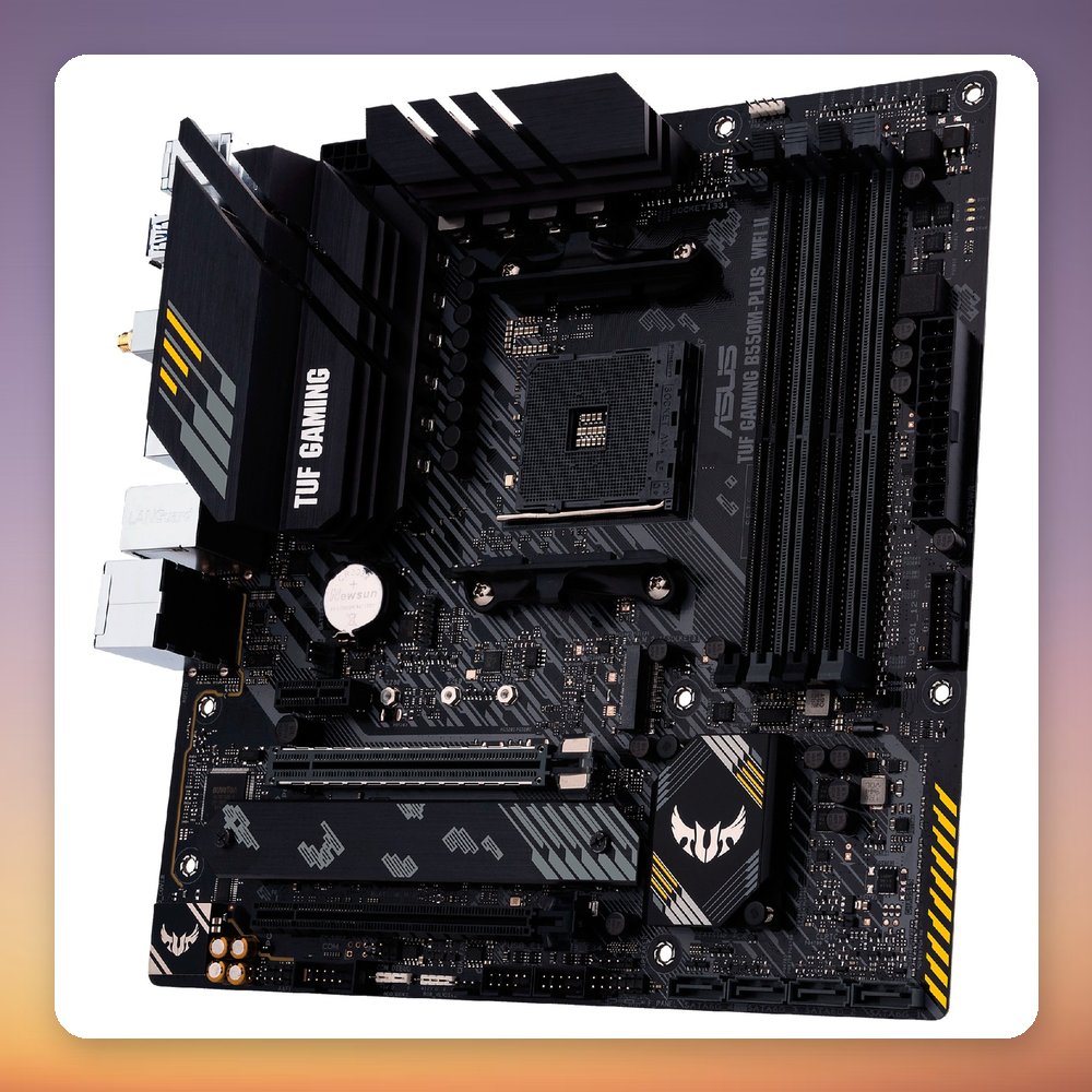 ASUS TUF Gaming B550M-Plus WiFi II AMD B550 AM4 Micro ATX Motherboard – image 4