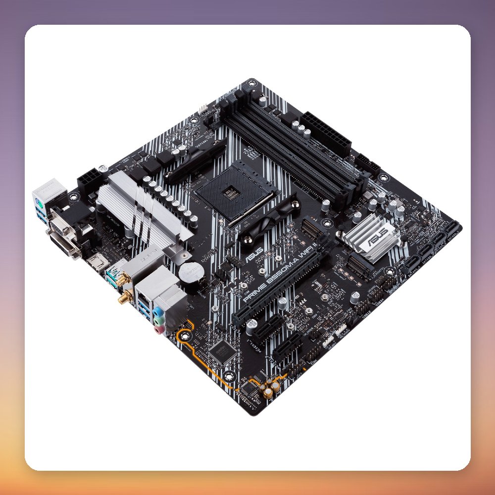 ASUS PRIME B550M-A WIFI II AMD B550 Socket AM4 Micro ATX Motherboard – image 5