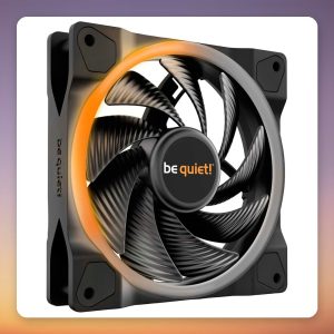 be quiet! Light Wings PWM 120 mm High-Speed ARGB Case Fan, Black, Single Pack