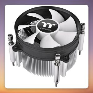 Thermaltake Gravity i3 92 mm Low-Profile CPU Cooler, LGA 1700, 95 W TDP