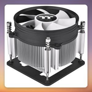 Thermaltake Gravity i3 92 mm Low-Profile CPU Cooler, LGA 1700, 95 W TDP