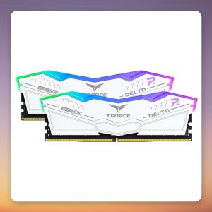 Team Group Delta RGB 32 GB DDR5-6000 CL38 (2×16 GB) Intel XMP, White