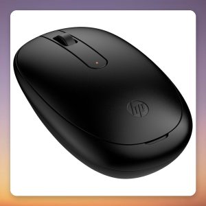 HP 240 Bluetooth Mouse 1600 DPI, Black, Ambidextrous, AA Battery
