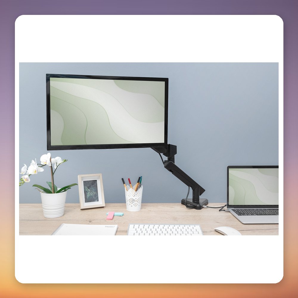 Digitus DA-90405 Smart Monitor Arm with Docking Station, HDMI, USB-C 87W PD, 15-30" – image 4