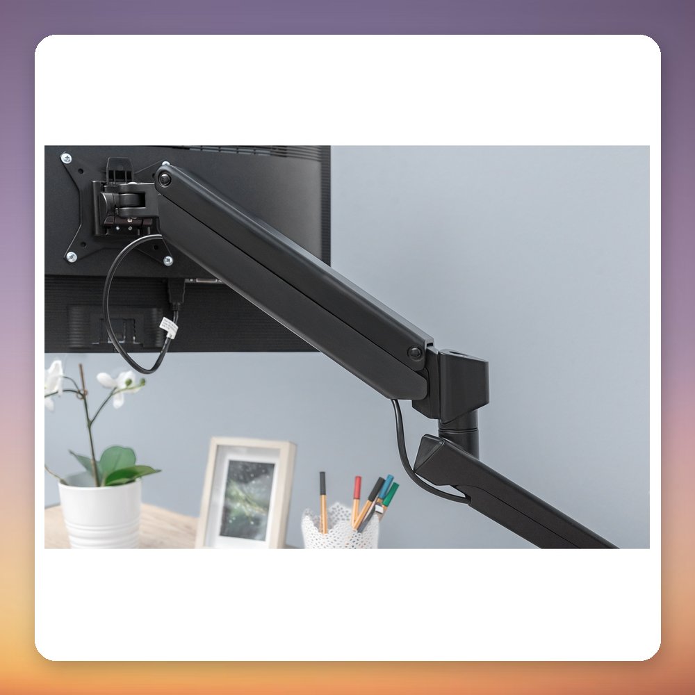 Digitus DA-90405 Smart Monitor Arm with Docking Station, HDMI, USB-C 87W PD, 15-30" – image 5