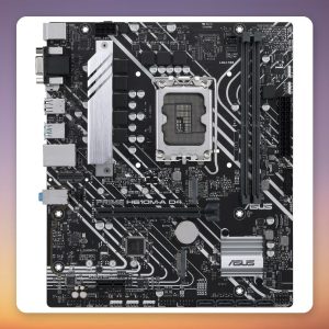 Asus PRIME H610M-A D4-CSM Intel H610 LGA 1700 Micro-ATX Motherboard