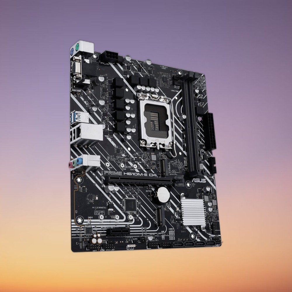 Asus PRIME H610M-E D4 Motherboard