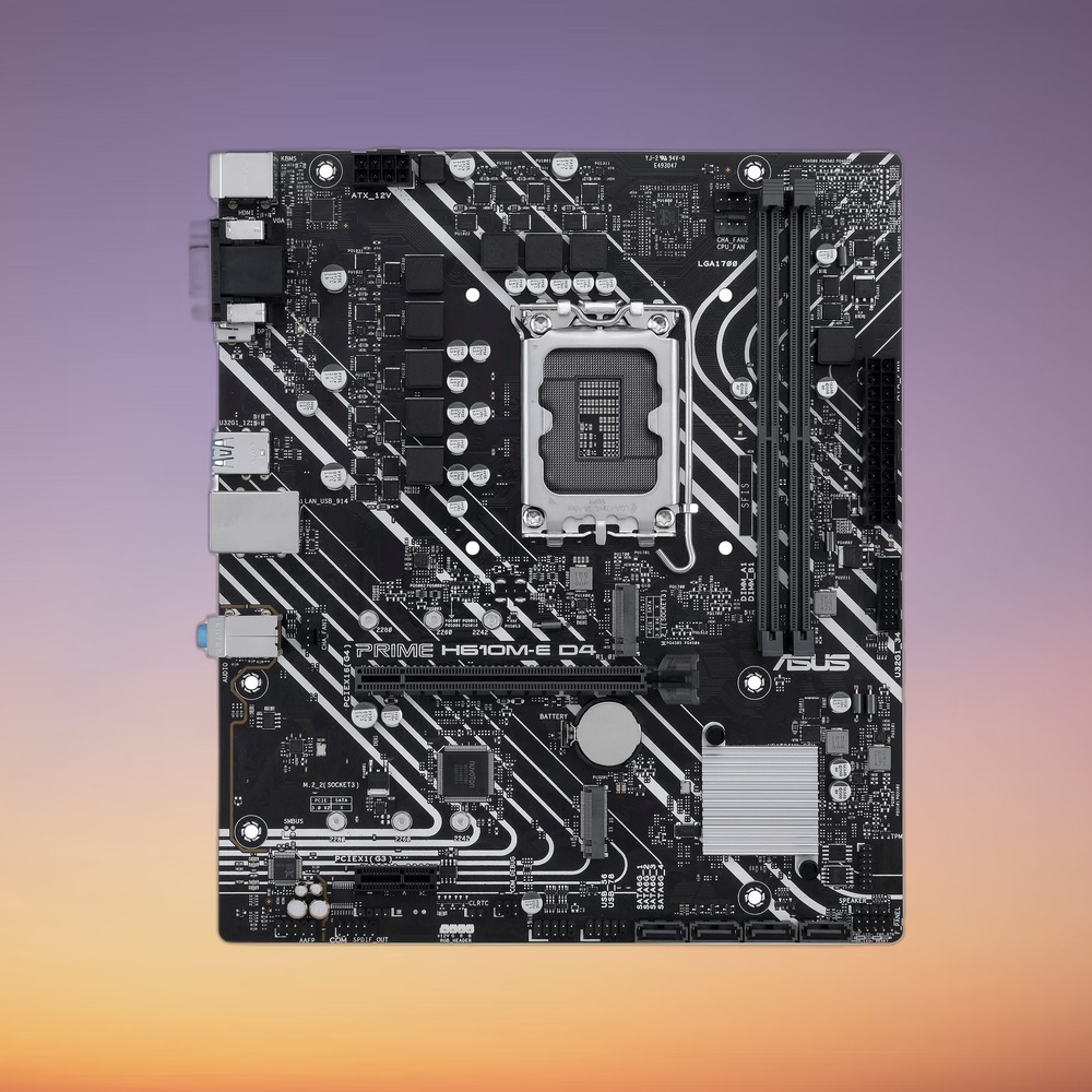 Asus PRIME H610M-E D4 Motherboard - Image 2