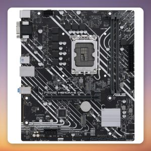 Asus PRIME H610M-E D4-CSM LGA 1700 Intel H610 DDR4 Micro-ATX Motherboard