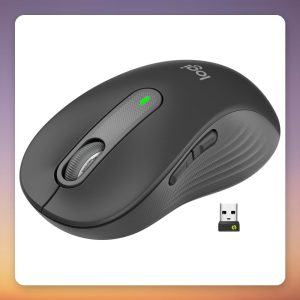 Logitech Signature M650 L Wireless Mouse, Graphite, Right-Handed, Bluetooth/Logi Bolt