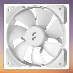 Fractal Design Aspect 12 RGB PWM 120 mm Case Fan, White Frame
