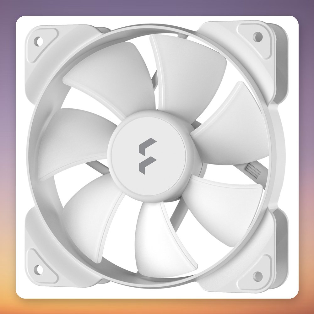Fractal Design Aspect 12 RGB PWM 120 mm Case Fan, White Frame – image 2
