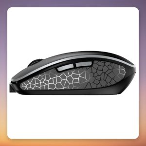 Cherry MW 9100 Wireless Mouse, 2400 DPI, 2.4 GHz & Bluetooth, Rechargeable, Black
