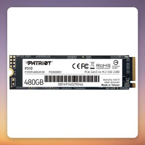 Patriot P310 480 GB NVMe M.2 2280 SSD PCIe 3.0 x4