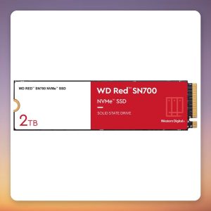 Western Digital WD Red SN700 2 TB NVMe SSD (PCIe 3.0 x4, M.2 2280) for NAS