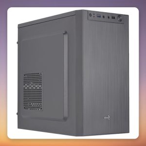 Aerocool CS-108 Micro-ATX Mini Tower PC Case, Black