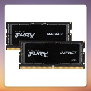 Kingston FURY Impact 64 GB DDR5-4800 CL38 (2×32 GB) SO-DIMM Kit