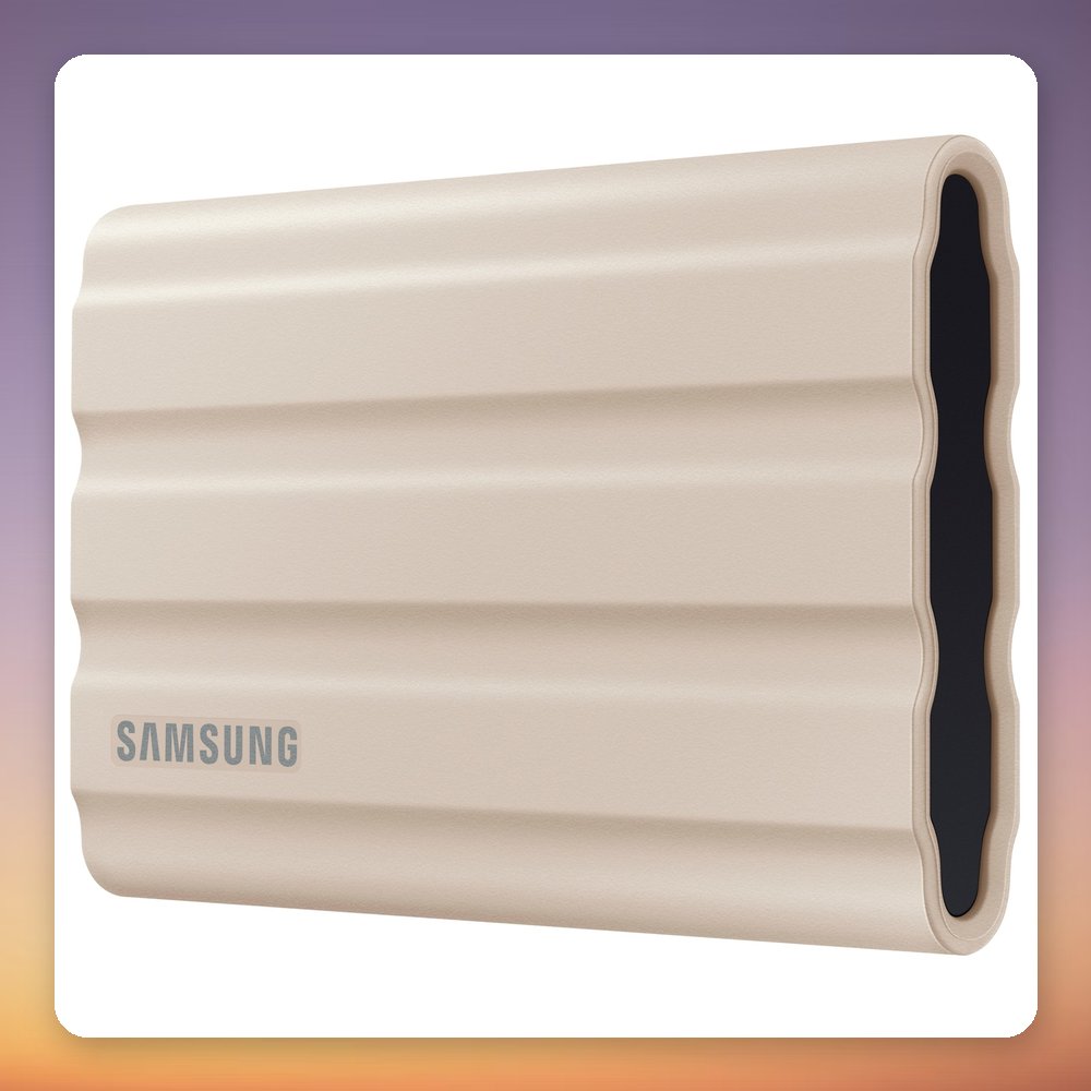 Samsung Portable SSD T7 Shield 2 TB External USB 3.2 Gen 2, Beige – image 3