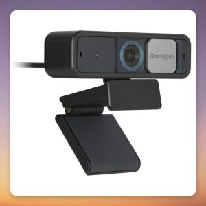 Kensington W2050 Pro 1080p Auto Focus Webcam, 93ยฐ Field of View, Black