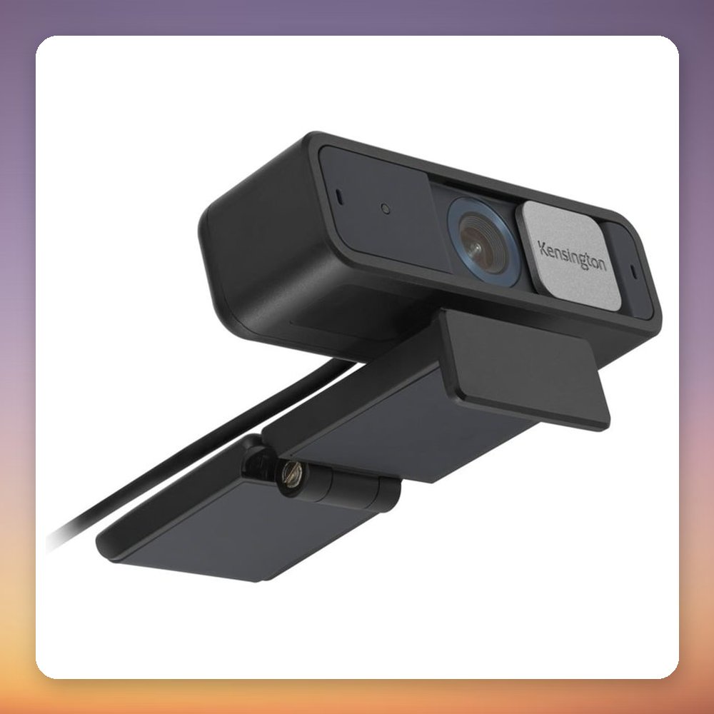 Kensington W2050 Pro 1080p Auto Focus Webcam, 93° Field of View, Black – image 3
