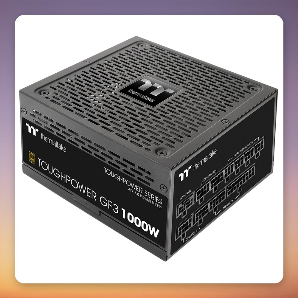 Thermaltake Toughpower GF3 1000W 80 PLUS Gold Fully Modular ATX 3.0 PSU – image 2