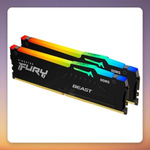 Kingston FURY Beast RGB 32 GB DDR5-5200 CL40 (2×16 GB) Intel XMP