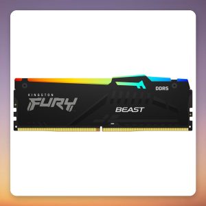 Kingston FURY Beast RGB 32 GB DDR5-5200 CL40 (1×32 GB) Intel XMP 3.0